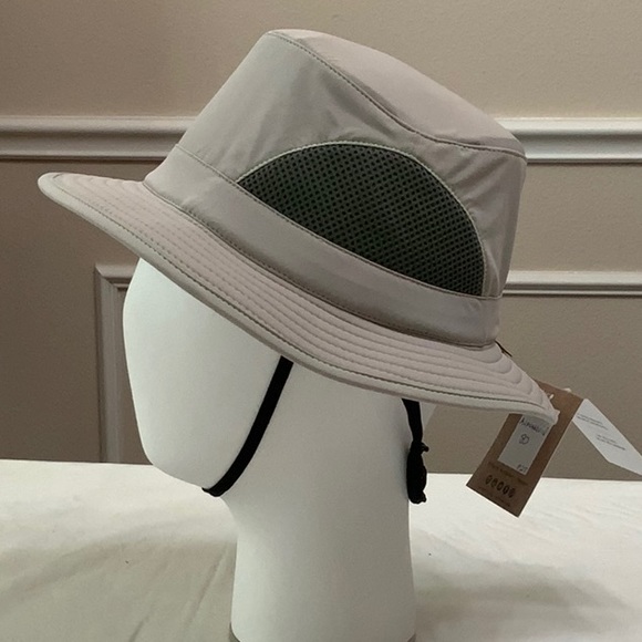 Tilley TAF101 AIRFLO ALGONQUIN hat - Glacier/lime (grey) - Picture 5 of 13